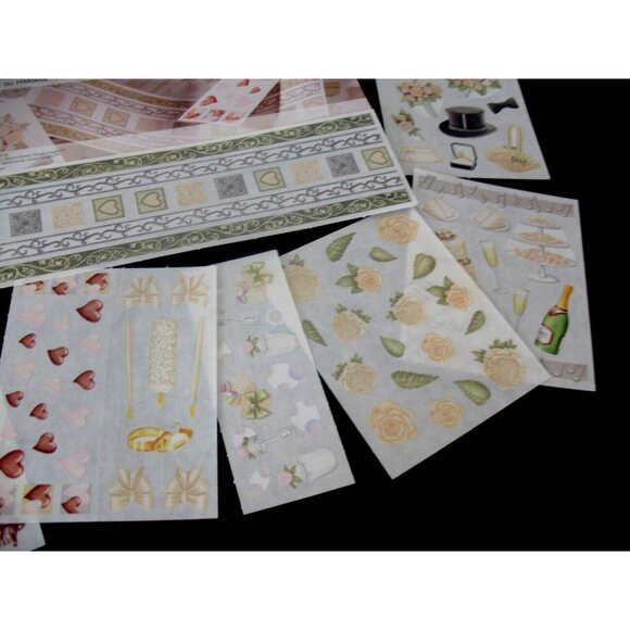 Lot of Wedding BLISS Stickers, Shortcuts Neutrals, New Year's, Celebration& Abc - Picture 14 of 14